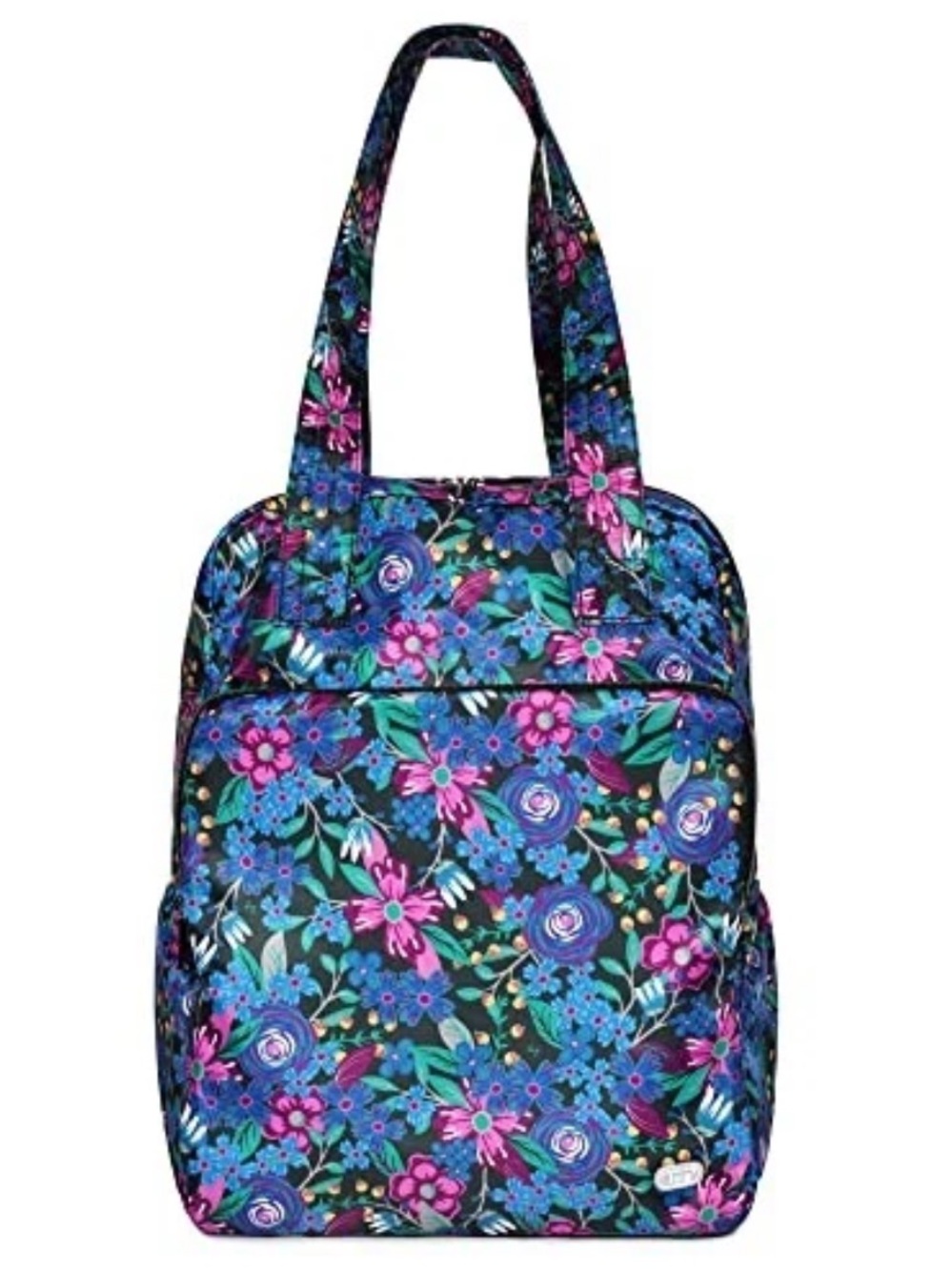 Ranger XL Packable Tote Bag Whimsey Black weekender lightweight pink blue floral